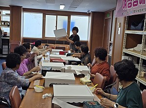 [여성] 2025 여성장애인 한지공예교실 초급반 / 심화반 3차 진행