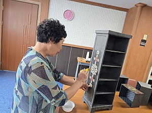[여성]  여성장애인 한지공예 자조모임 6차 진행
